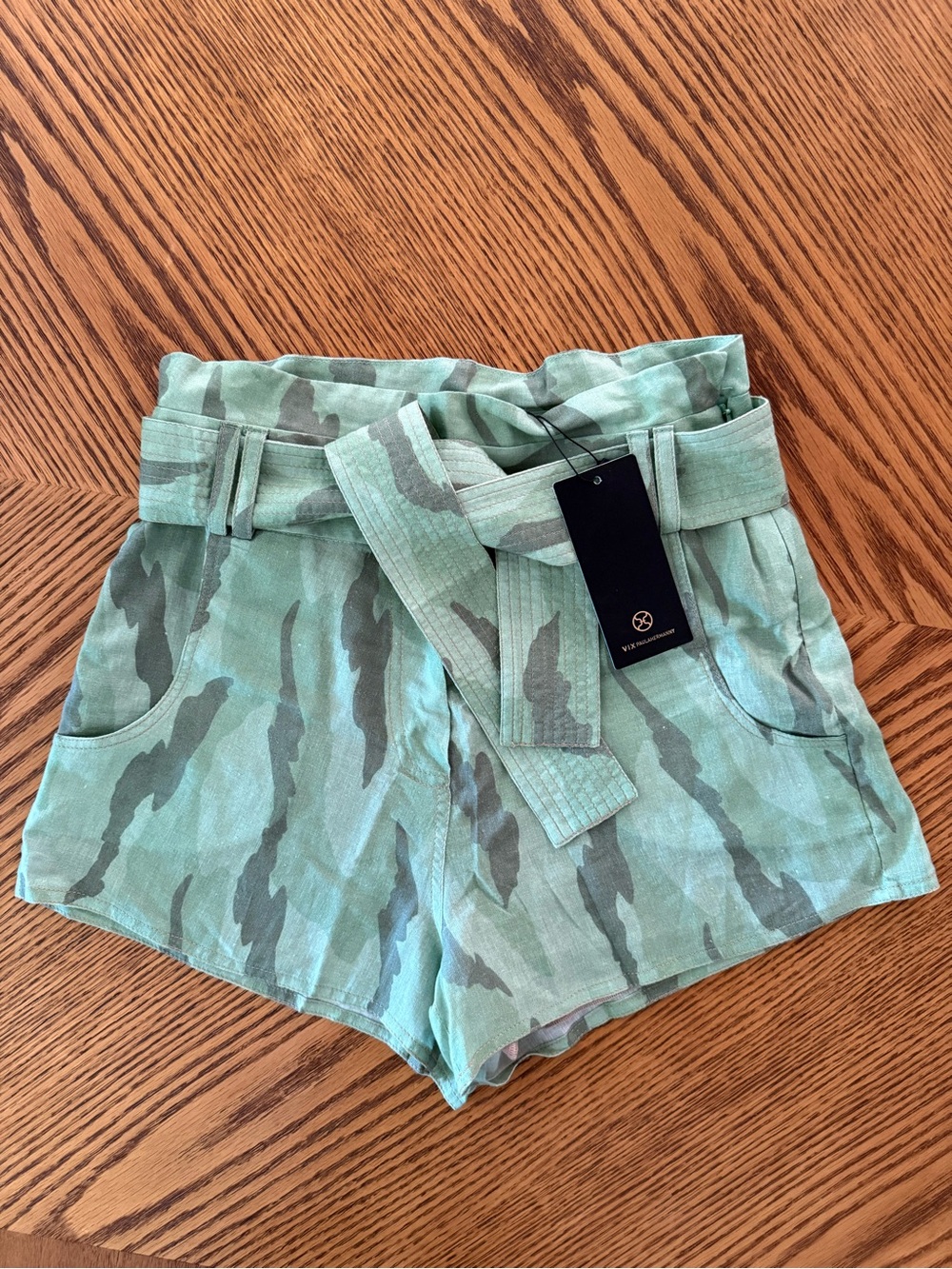 VIX Paula Hermanny Mara Shorts - Green Multi